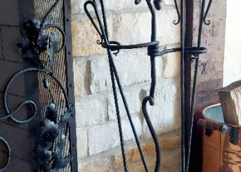Oak and Vine Fireplace Tools