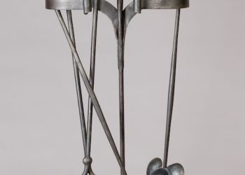 <a href="http://bighornforge.com/fireplace-tool-retrospective/"target="blank">Art Nouveau Fire Tool Set<a/>