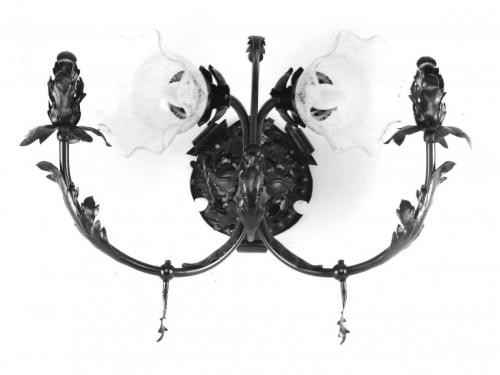 L Wall Sconce Pabst Mansion Staircase
