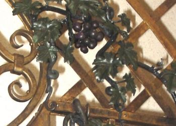 Grape Vine Railing detail