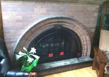 Arts and Crafts Fire Screen