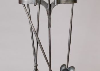 <a href="http://bighornforge.com/fireplace-tool-retrospective/"target="blank">Art Nouveau Fire Tool Set<a/>