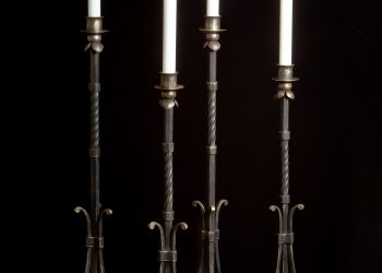 <a href="http://bighornforge.com/liturgical-metalwork-for-st-patricks-catholic-church-fayetteville-nc/" target="_blank">Altar Candlesticks</a>